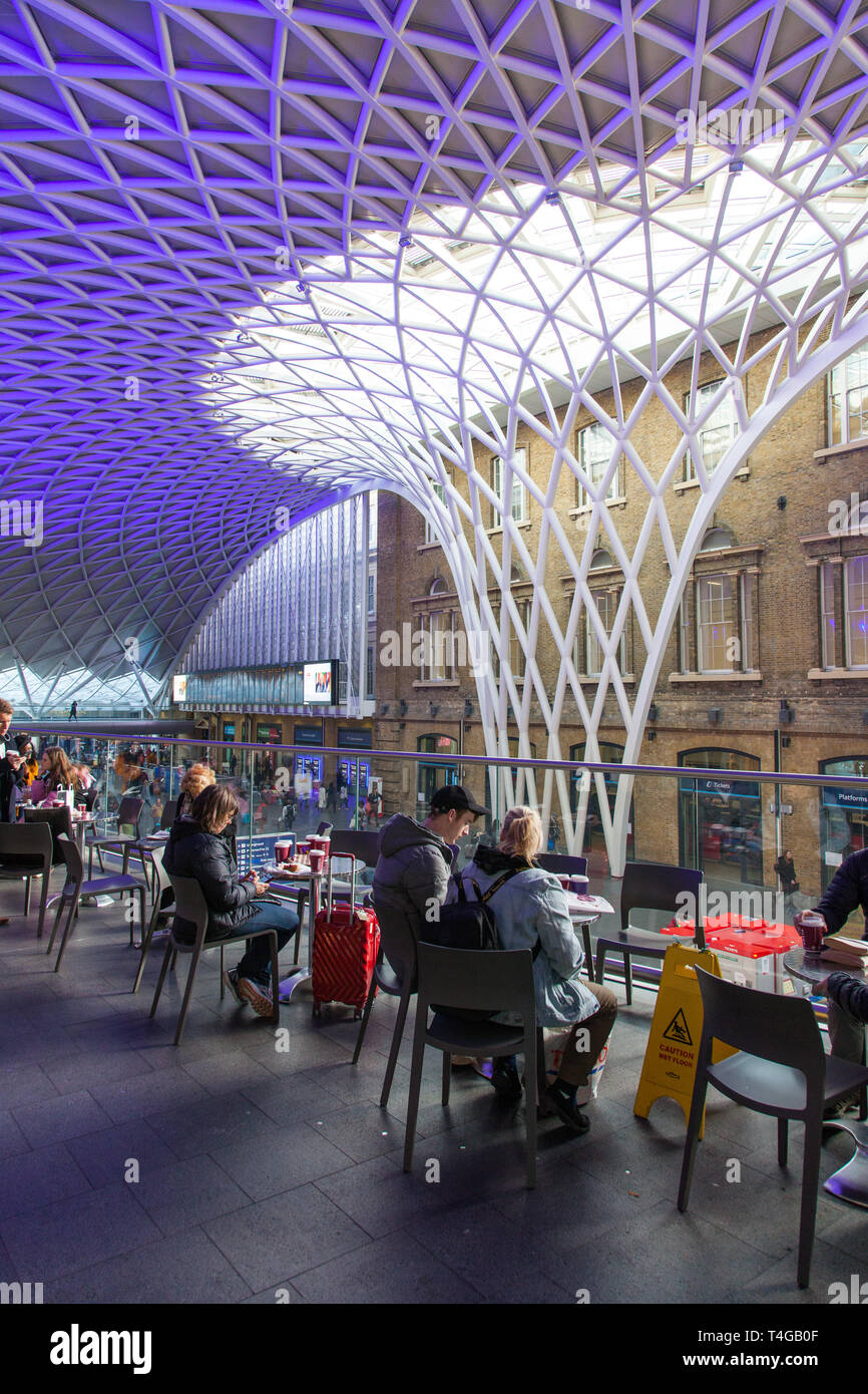 King's Cross Railway Station, Western Concourse designed by architects ...