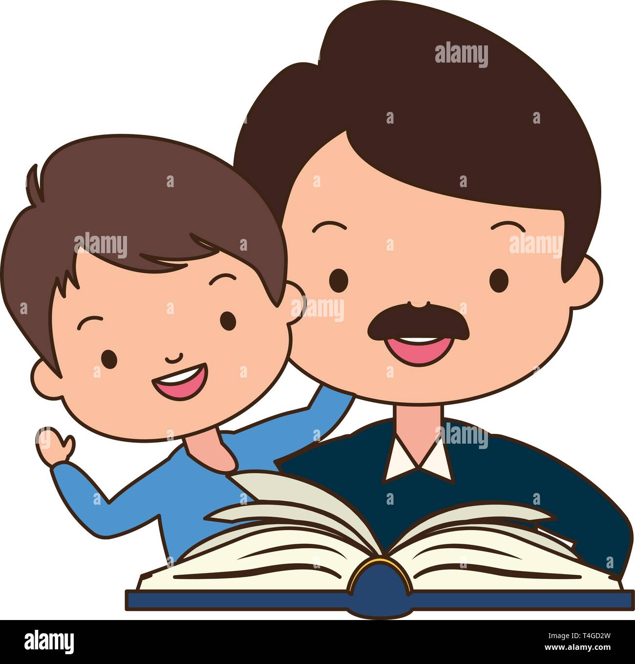 Illustration Father Son Reading Book High Resolution Stock Photography And Images Alamy Illustration Father Son Reading Book High Resolution Stock Photography And Images Alamy