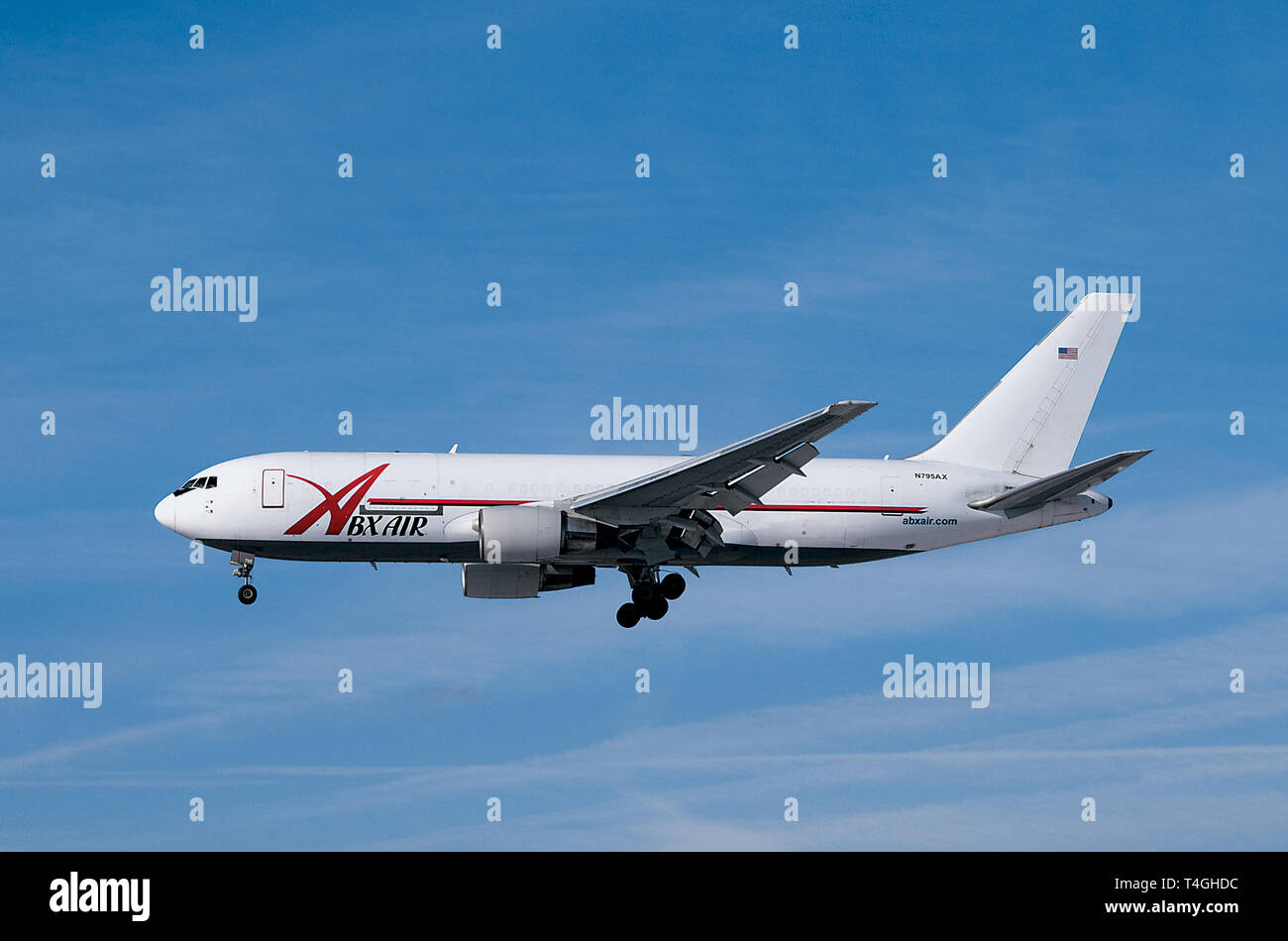 ABX Air Boeing 767 Cargo Plane Stock Photo