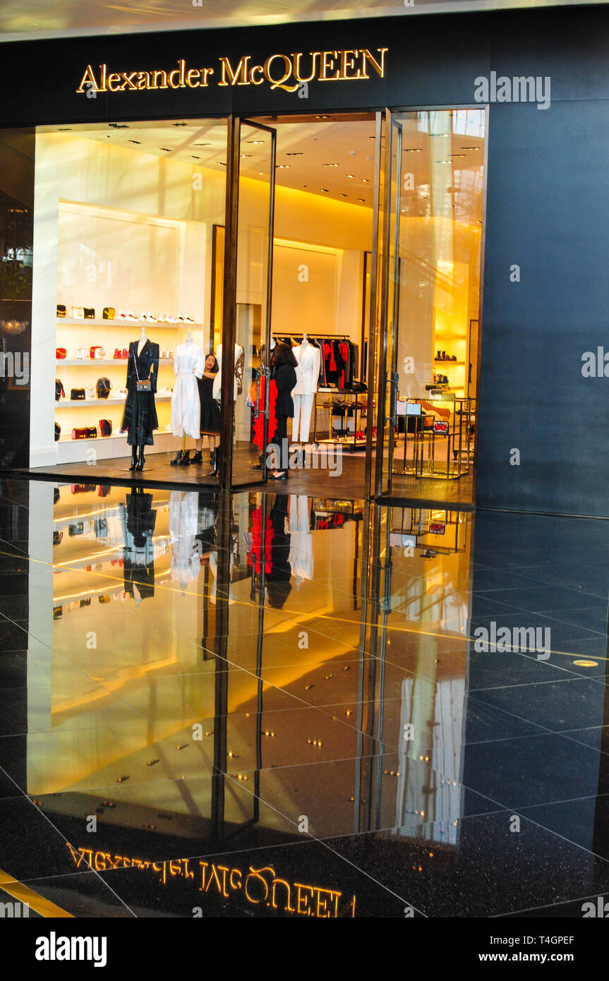Alexandra Mcqueen at Iconsiam shopping retail Bangkok Thailand Stock Photo Alamy