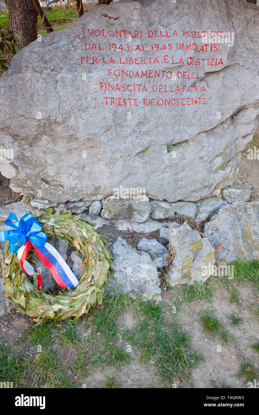 Parco della Rimembranza, Trieste, Italy Stock Photo Alamy