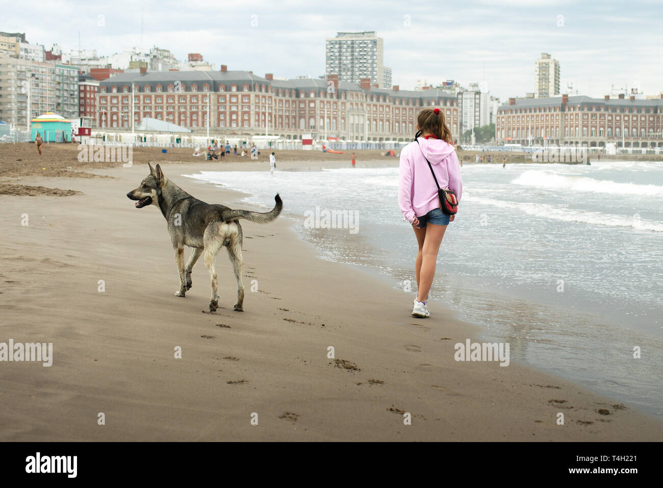Beach sea buenos aires summer sand hires stock photography and images