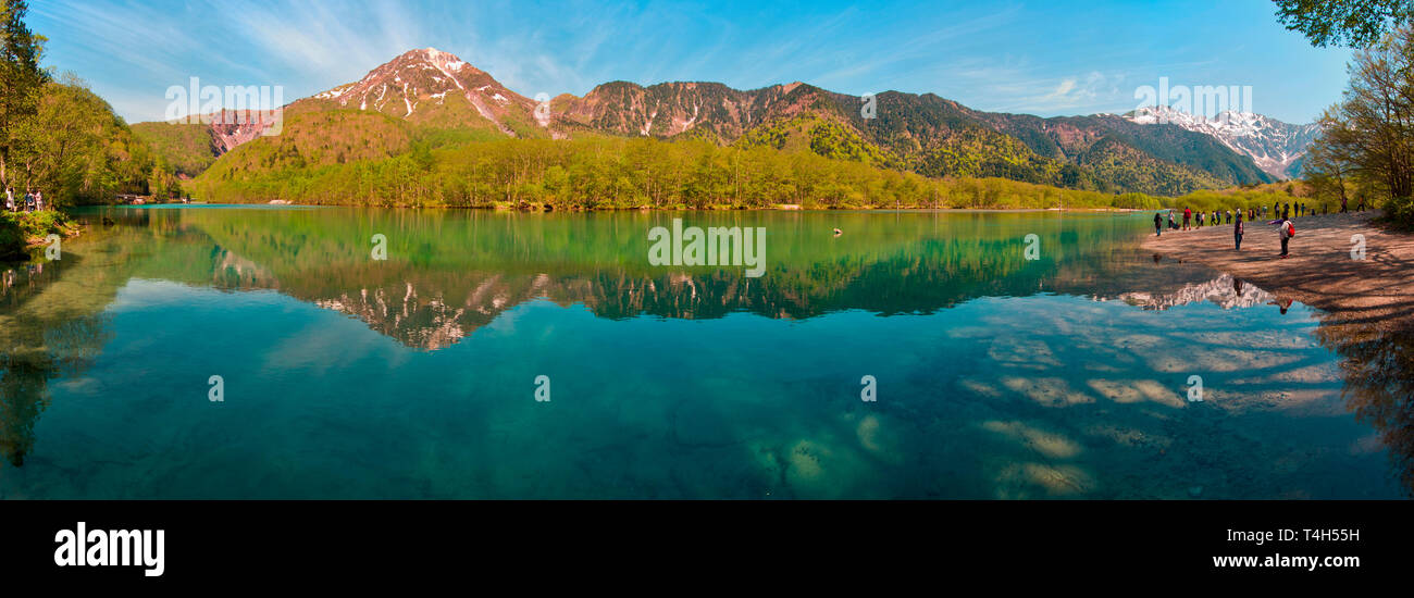 Panorama Of Taisho Pond Kamikochi Japan Stock Photo Alamy Panorama Of Taisho Pond Kamikochi Japan Stock Photo Alamy