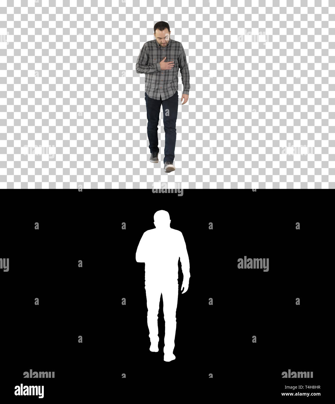 Man breathing deeply hires stock photography and images Alamy