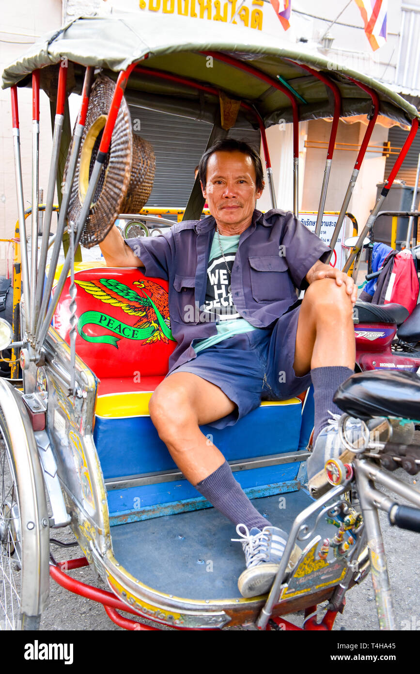 Tutul Driver Tuk -Tuk Driver Chiang Mai Stock Photo - Alamy