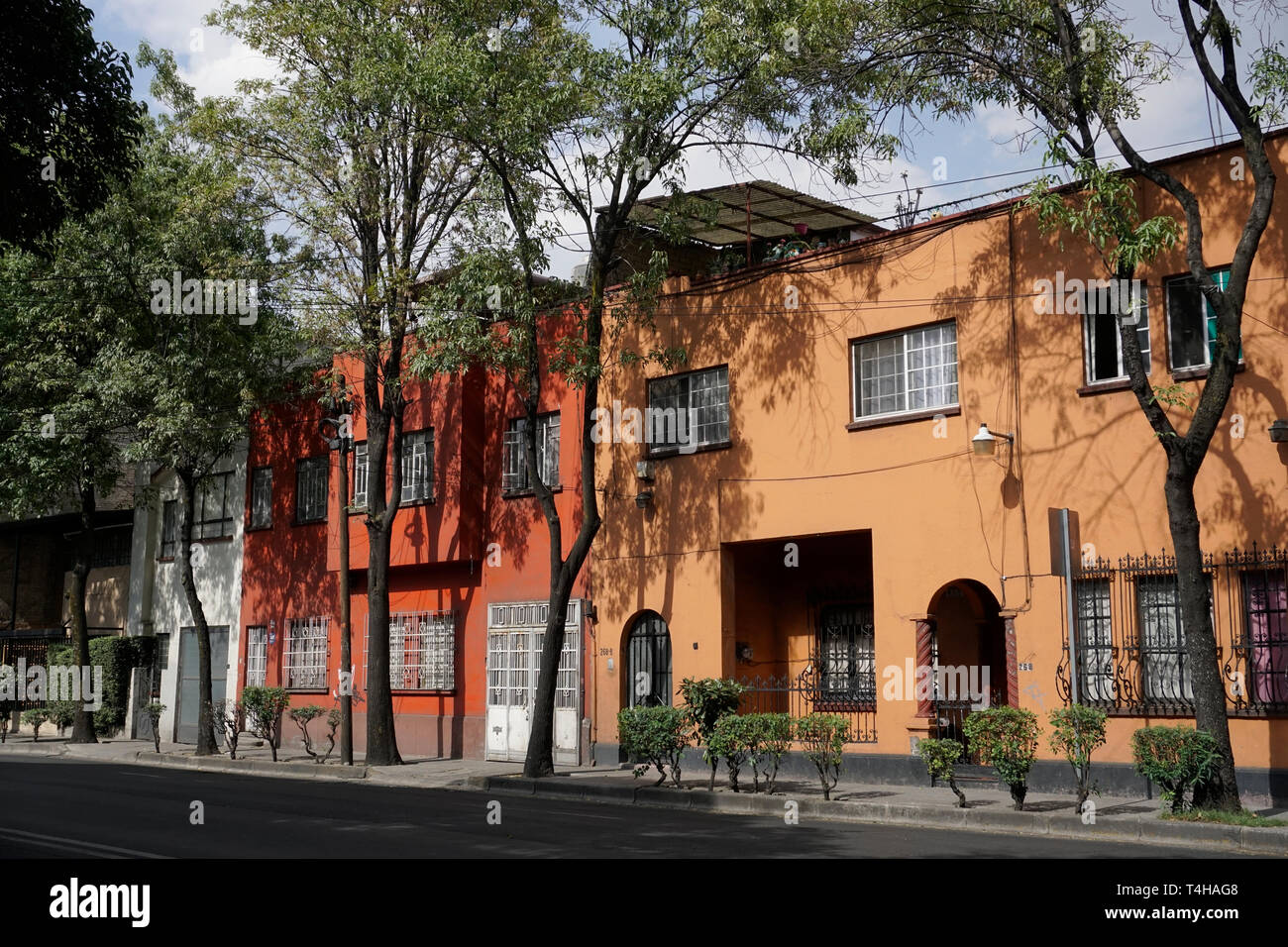 Calle Medellin Colonia Roma Sur Home Mexico City Mexico Colonia Roma Homes Mexico City Mexico Stock Photo Alamy