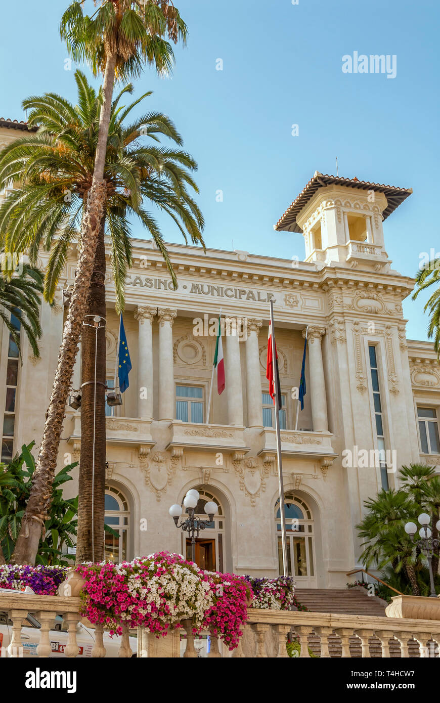 Casinò Municipale di Sanremo in Liguria, Italia