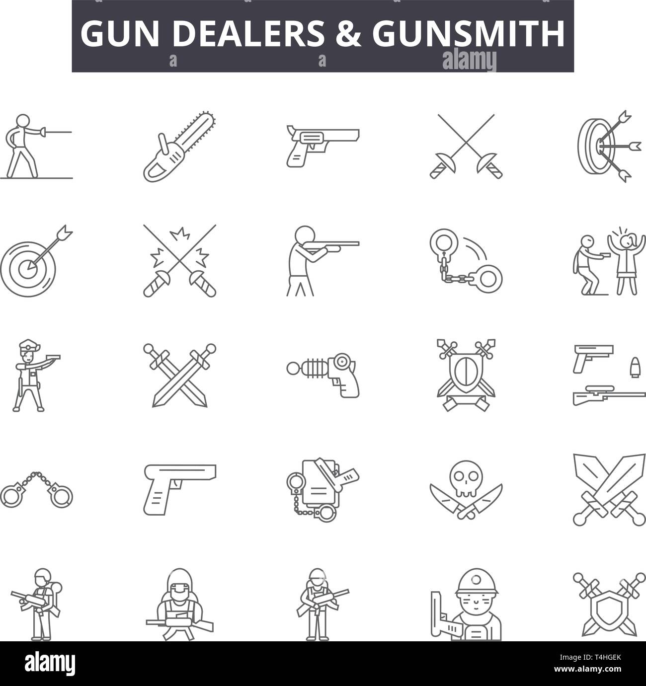 Gunsmith Stock Vector Images - Alamy