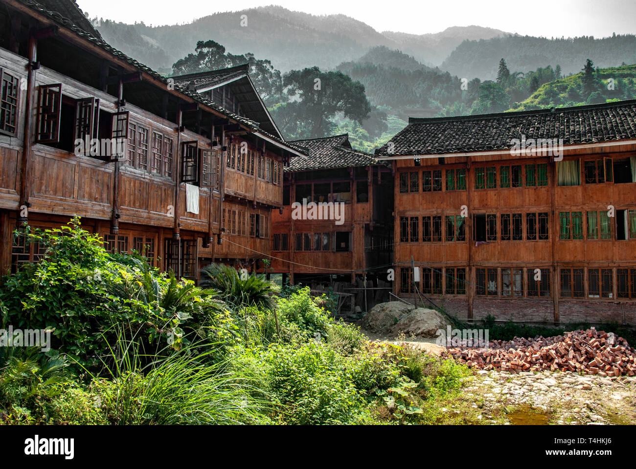 Old chinese village house houses hi-res stock photography and images