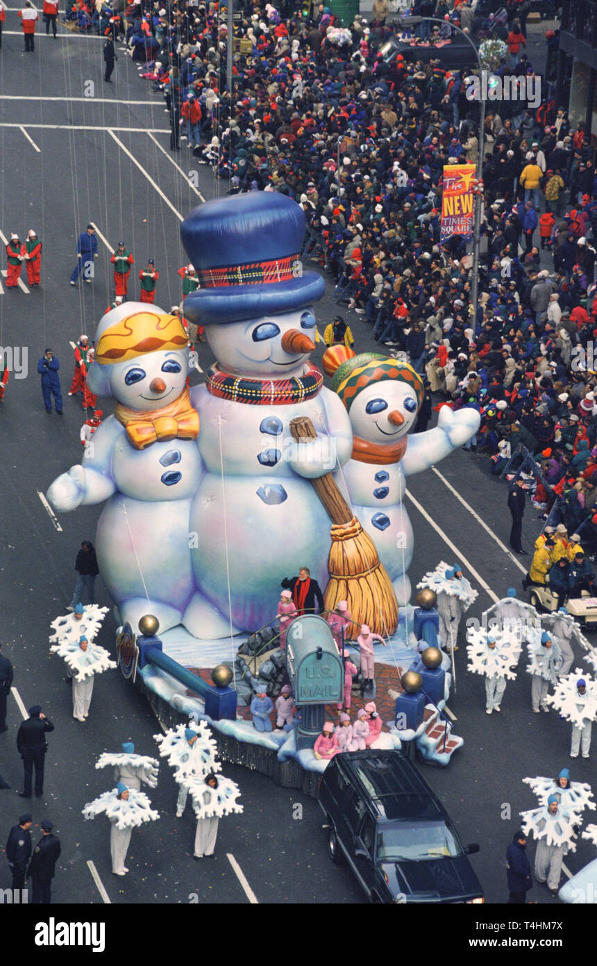 1996 Macy's Thanksgiving Day Parade, New York City, USA. 1996 Stock Photo