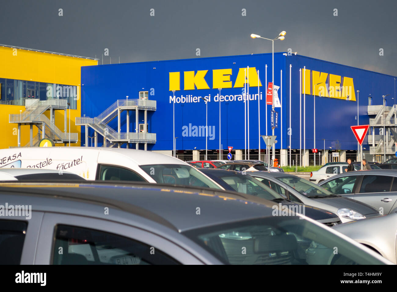 Bucharest, Romania - April 16, 2019: IKEA Pallady, the second store of the  Swedish furniture company, set to open in 2019 in Sector 3 of Bucuresti, Ro  Stock Photo - Alamy