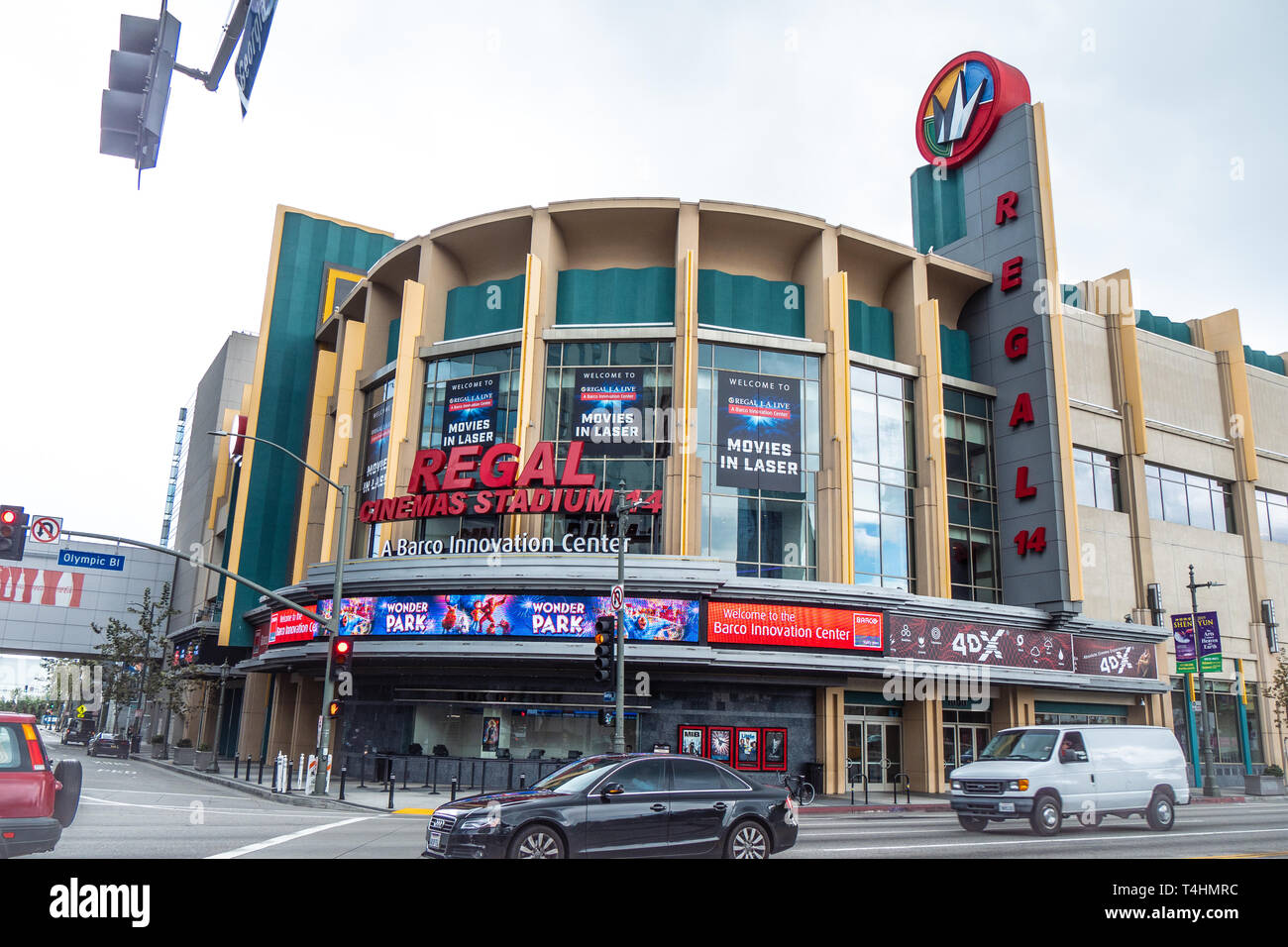 Regal cinemas stadium at Los Angeles Downtown - CALIFORNIA, USA - MARCH 18,  2019 Stock Photo - Alamy