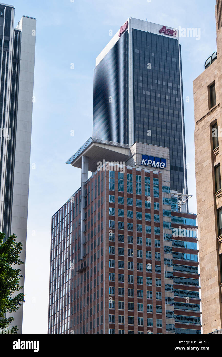 KPMG Building at Los Angeles Downtown CALIFORNIA, USA MARCH 18