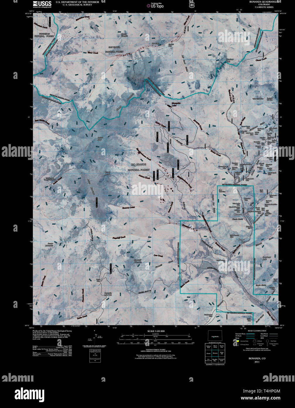 Bonanza map hires stock photography and images Alamy