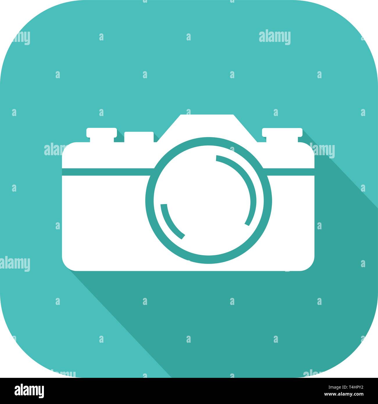 Icon of a camera in the flat design style Stock Vector Image & Art - Alamy