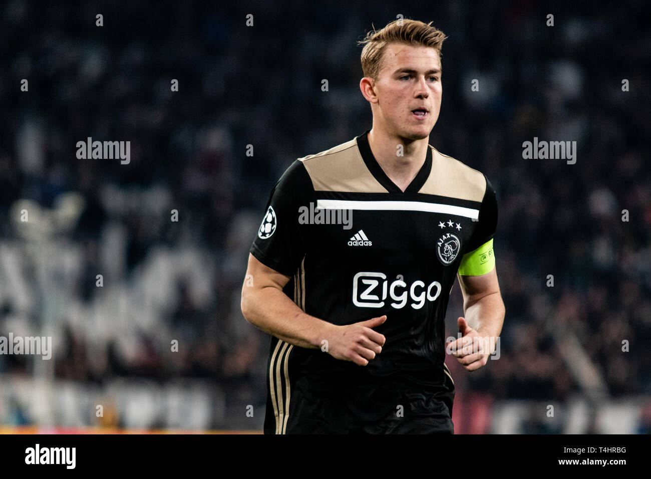 Matthijs De Ligt Of Ajax During The Champions League