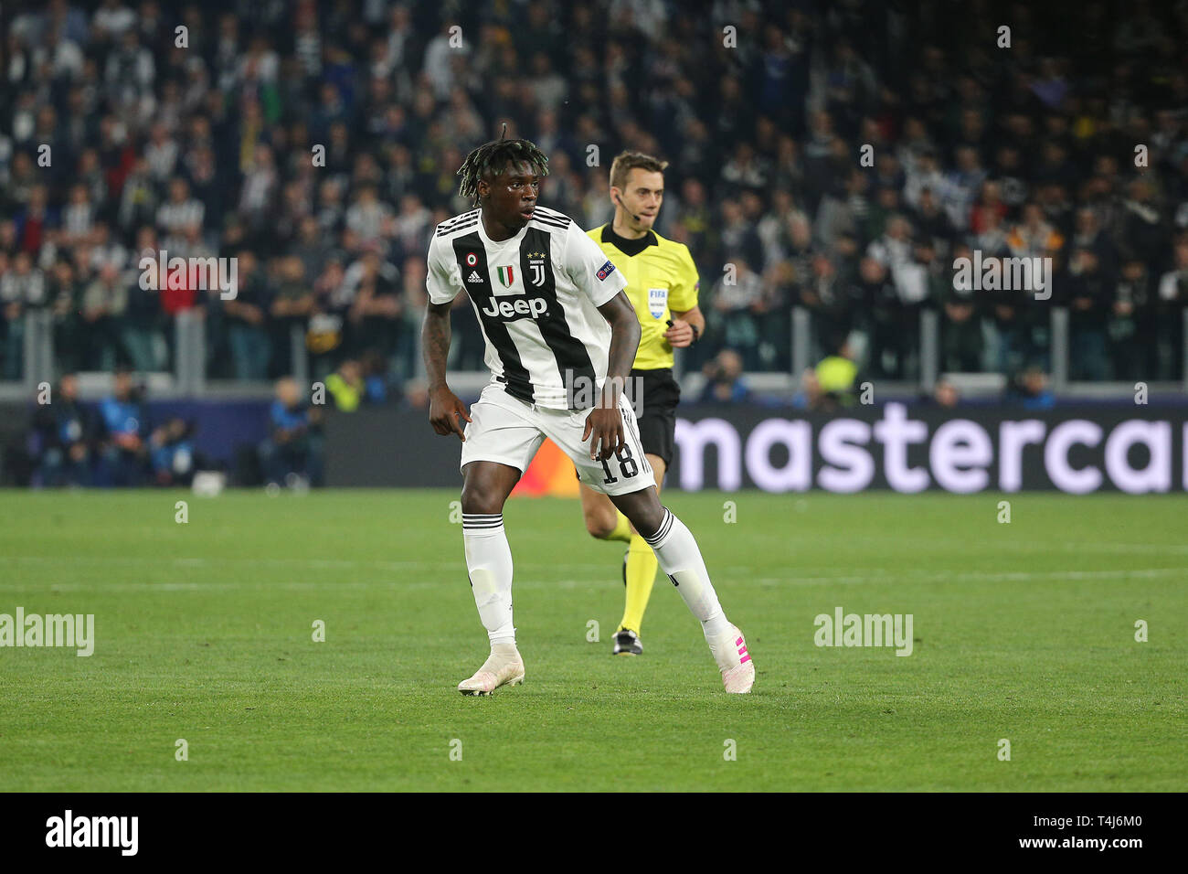 Turin, Italy. 16th Apr, 2019. soccer, CHAMPIONS LEAGUE UEFA 2018