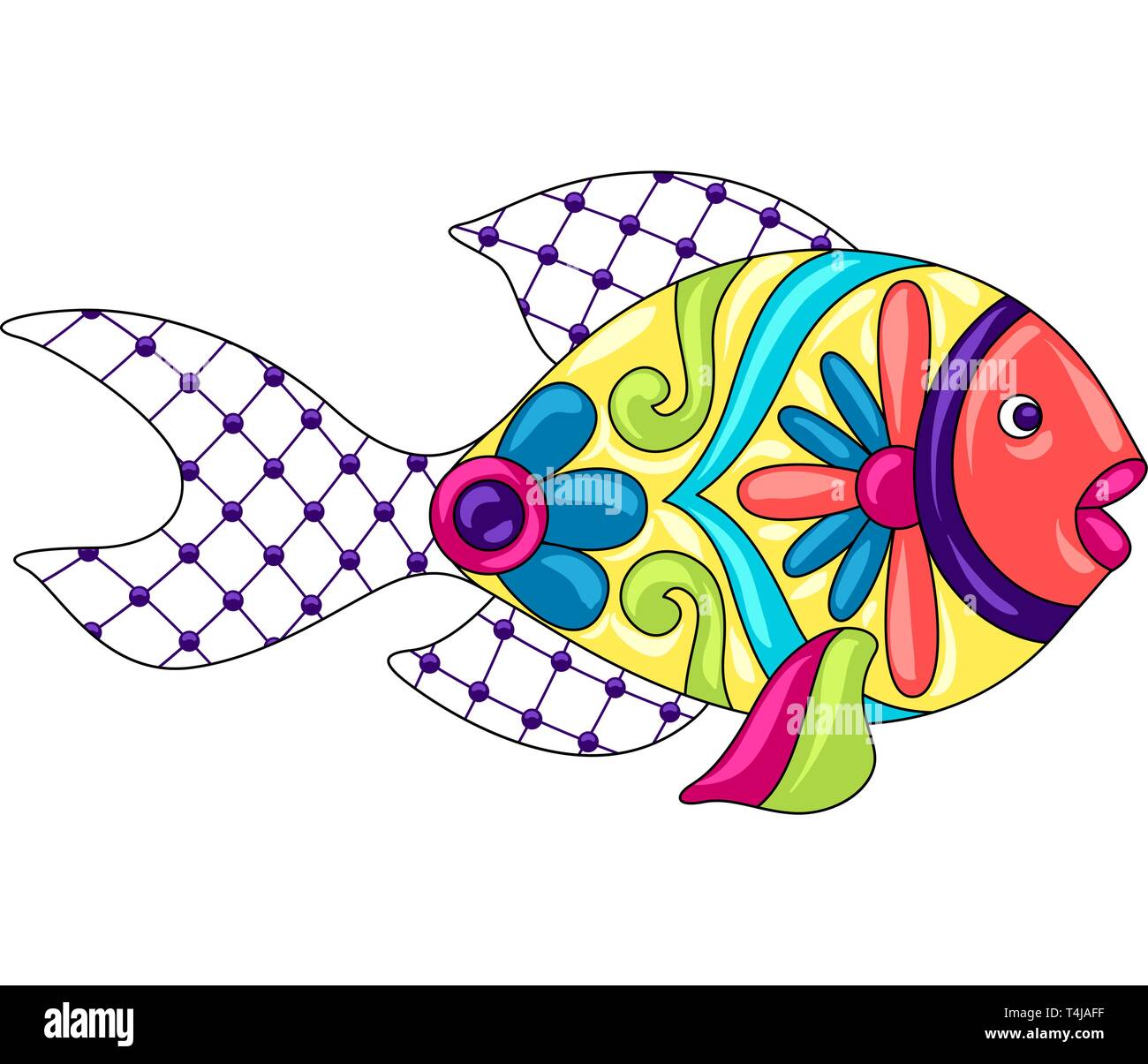 Mexican folk art fish hi-res stock photography and images