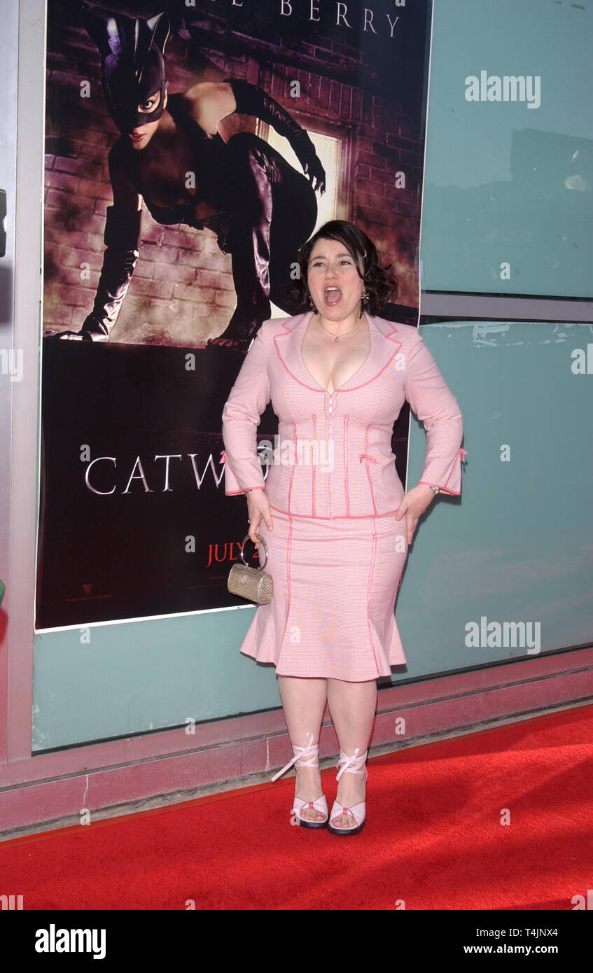 LOS ANGELES, CA. July 19, 2004: Actress ALEX BORSTEIN at the world premiere, in Hollywood, of her new movie Catwoman. Stock Photo