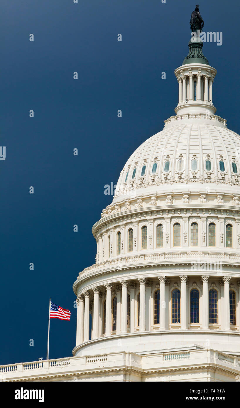 The United States Capitol building, Washington DC, USA. Stock Photo