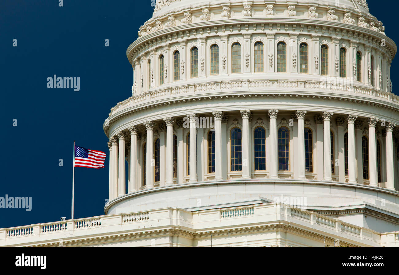 The United States Capitol building, Washington DC, USA. Stock Photo