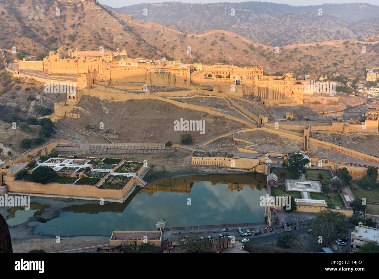 Amer fort sunrise hi-res stock photography and images - Alamy