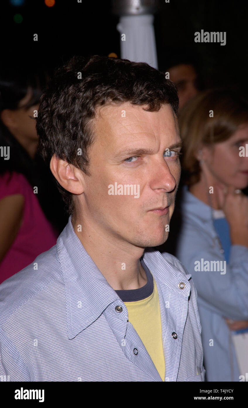 LOS ANGELES, CA. September 23, 2004: Director MICHEL GONDRY at the DVD launch party, in Los Angeles, for his movie Eternal Sunshine of the Spotless Mind. Stock Photo