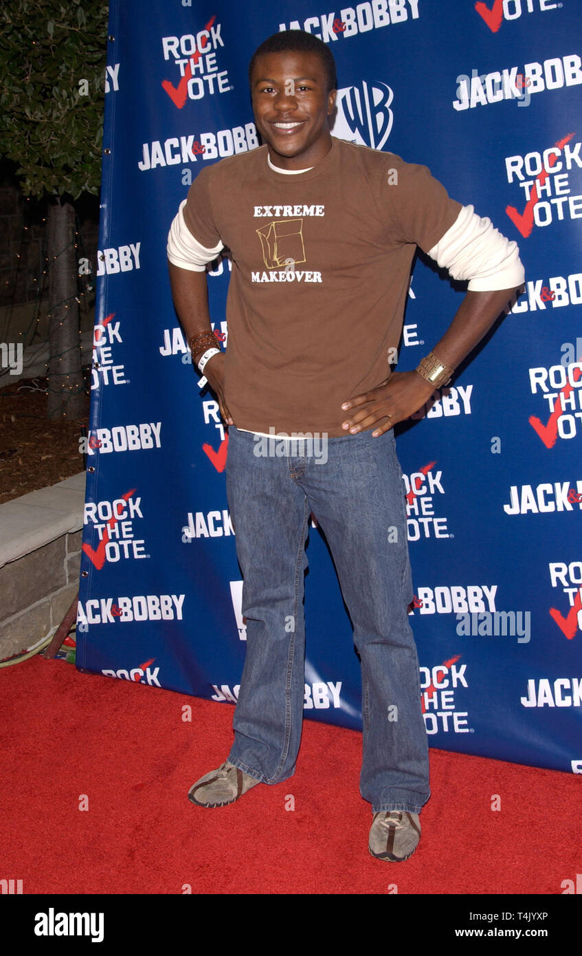 LOS ANGELES, CA. February 29, 2004: Actor EDWIN HODGE at party at