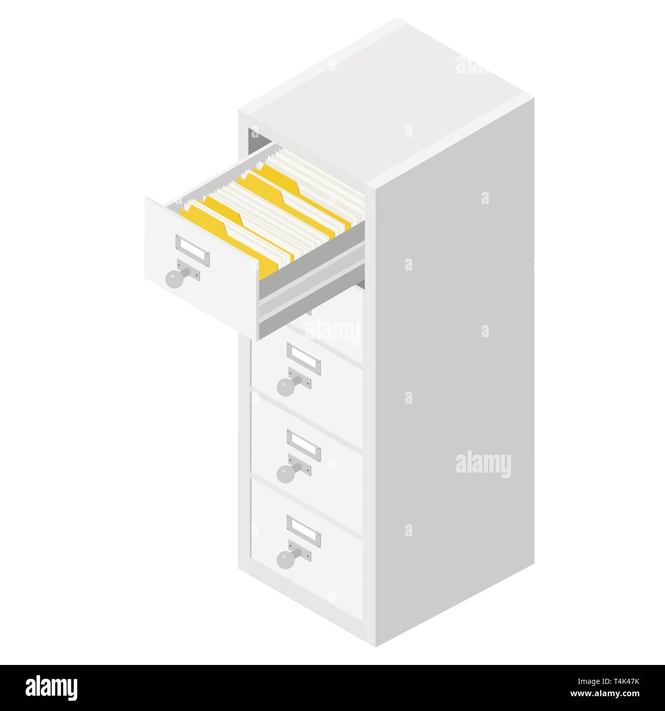 Library or archive reference card catalog. Database, knowledge base