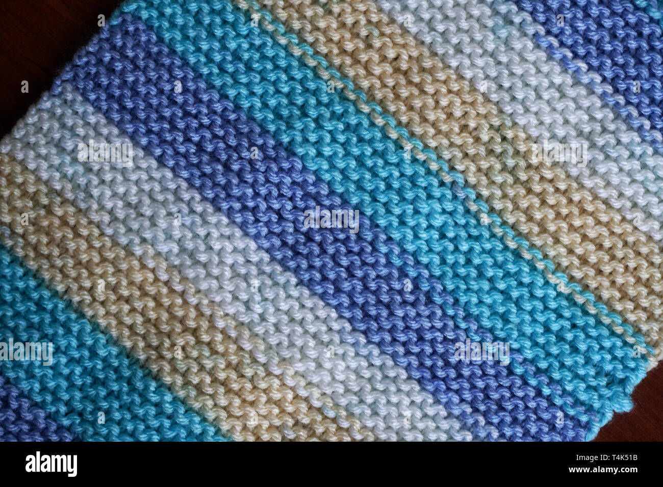 Multi Colored Wool Background Stock Photo