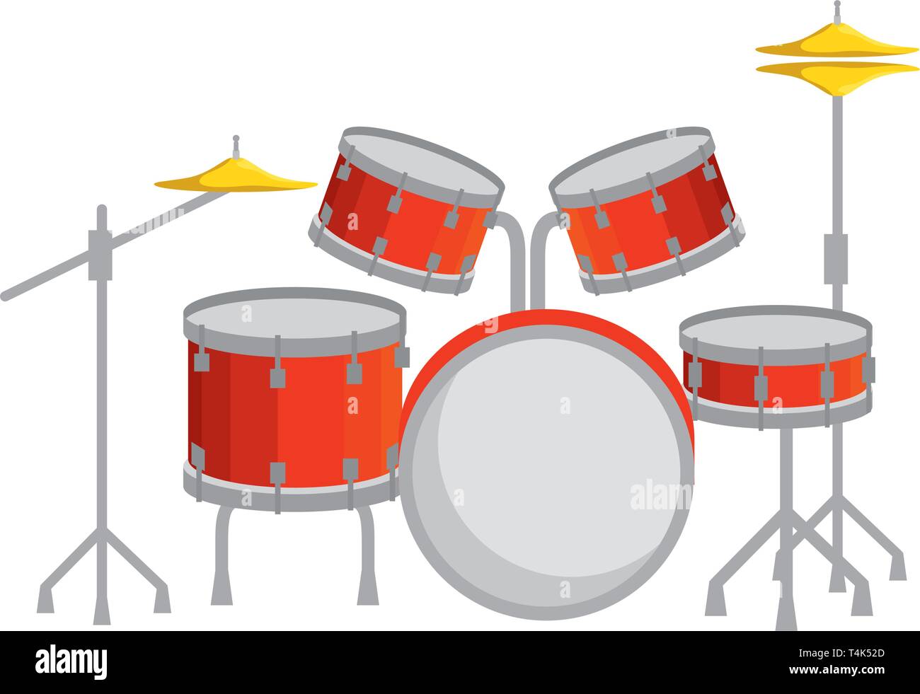 battery drums musical instrument Stock Vector Image & Art Alamy