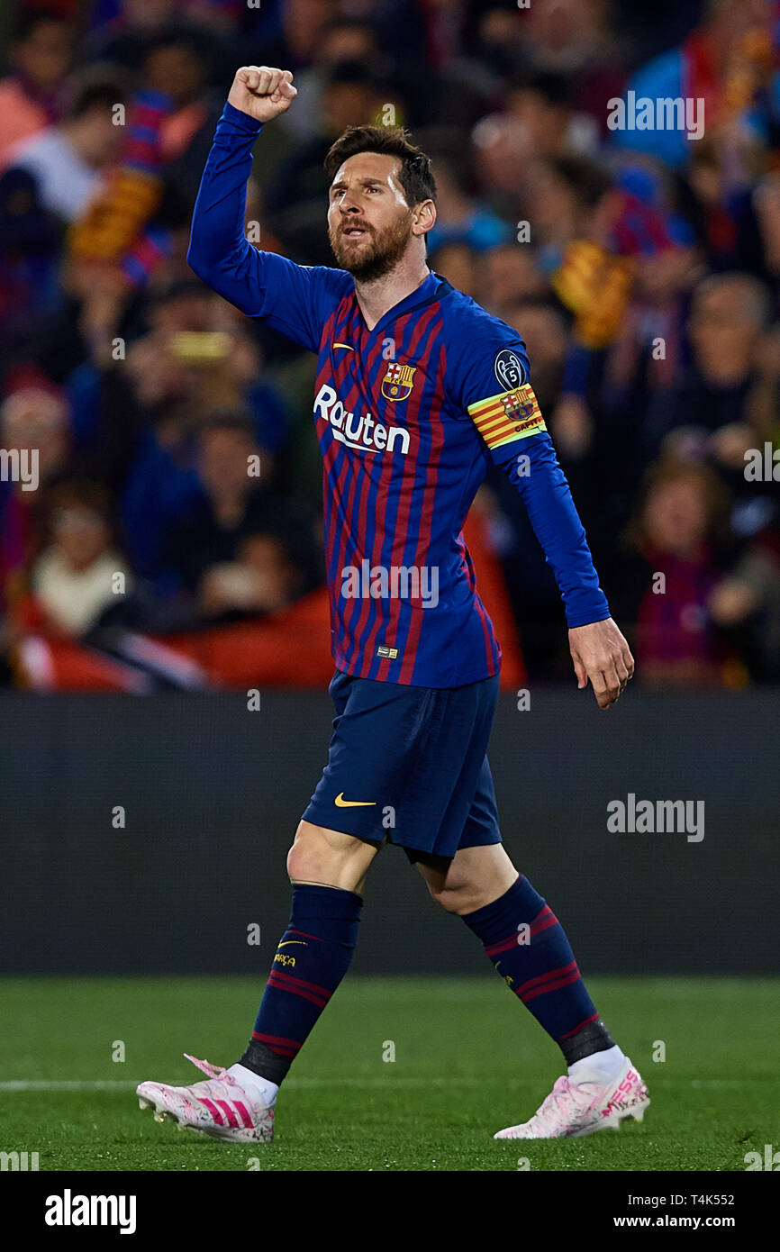 2015-16 Barcelona Home Shirt Messi #10 - 8/10 - (S)