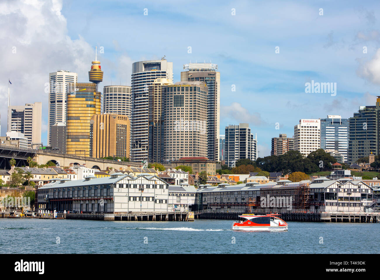 Sydney skyline and cityscape with tower office buildings and hotels