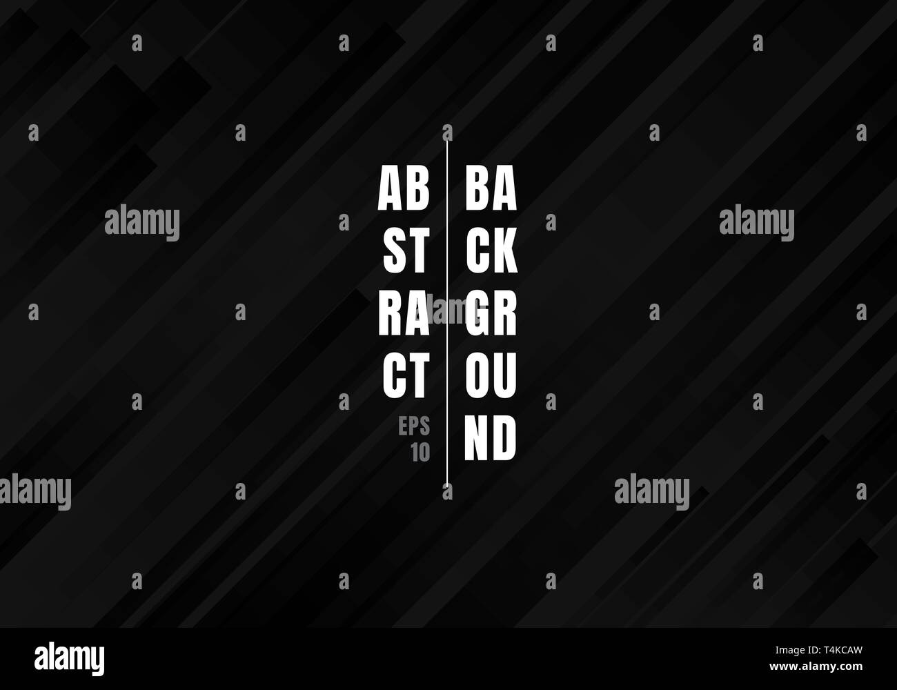 Abstract geometric black and gray diagonal stripes lines pattern modern ...