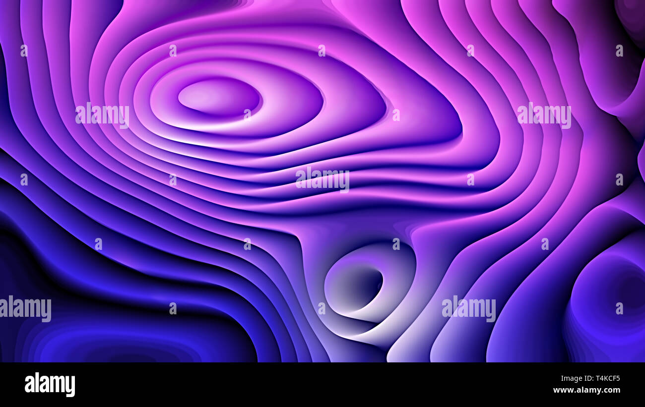 Abstract Blue and Purple Curved Lines Ripple Background Stock Photo - Alamy