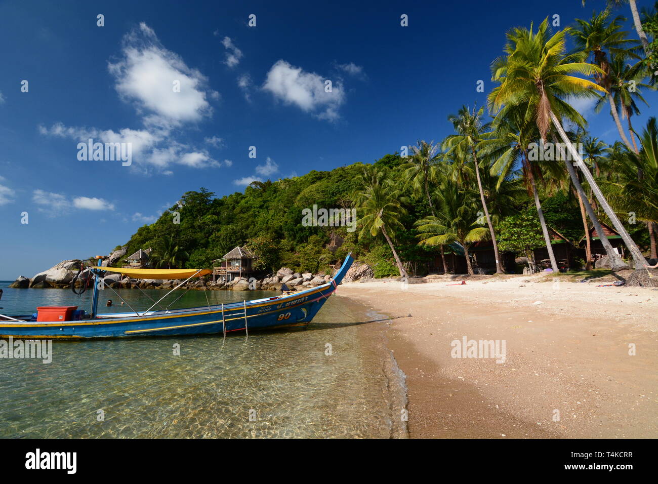Sai Nuan beach. Koh Tao. Chumphon archipelago. Thailand Stock Photo