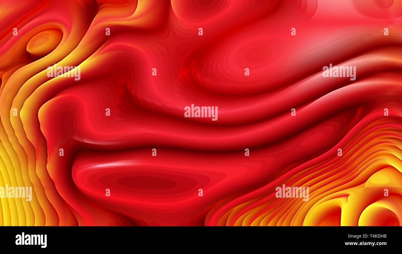 Abstract Red and Yellow Curved Lines Ripple Background Stock Photo - Alamy