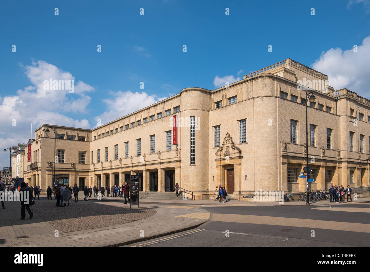 Weston Library in Broad Street, Oxford, UK Stock Photo