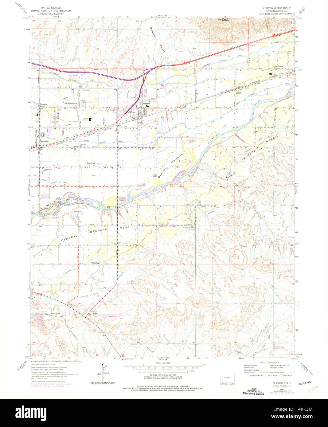 Map of clifton Cut Out Stock Images & Pictures Alamy