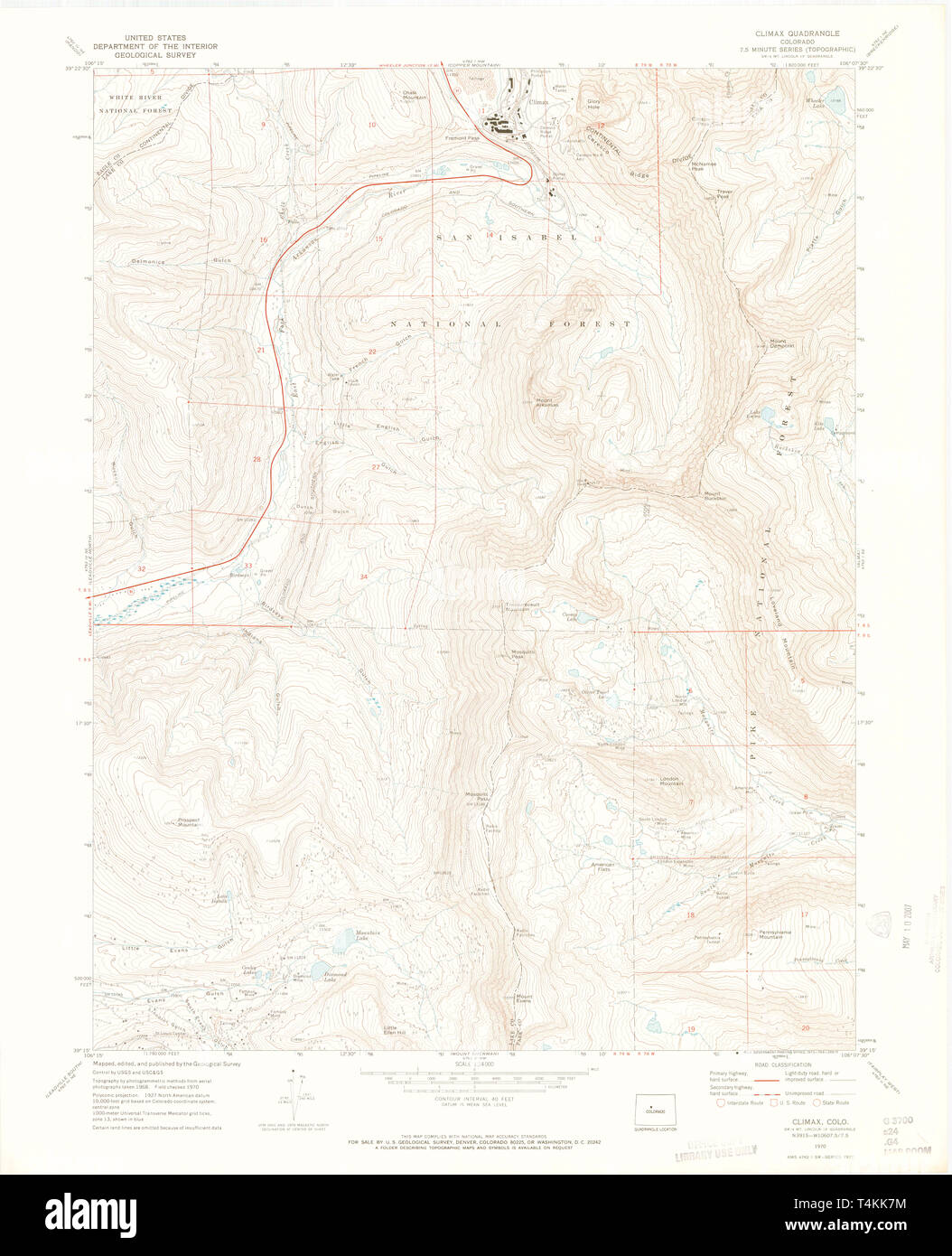 Climax colorado hires stock photography and images Alamy