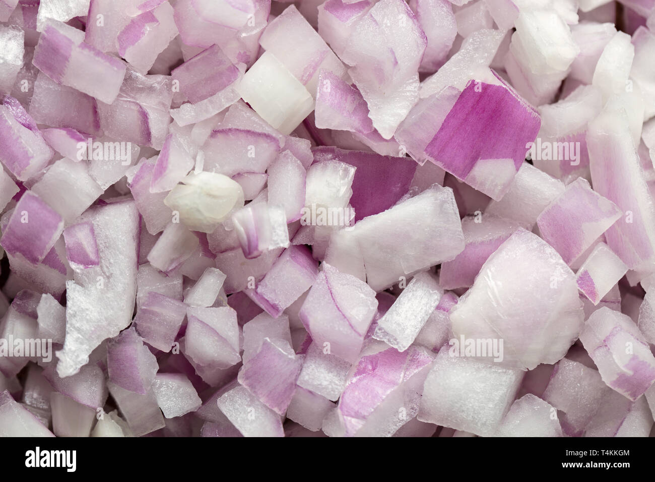 Close up view chopped onions hi-res stock photography and images - Alamy