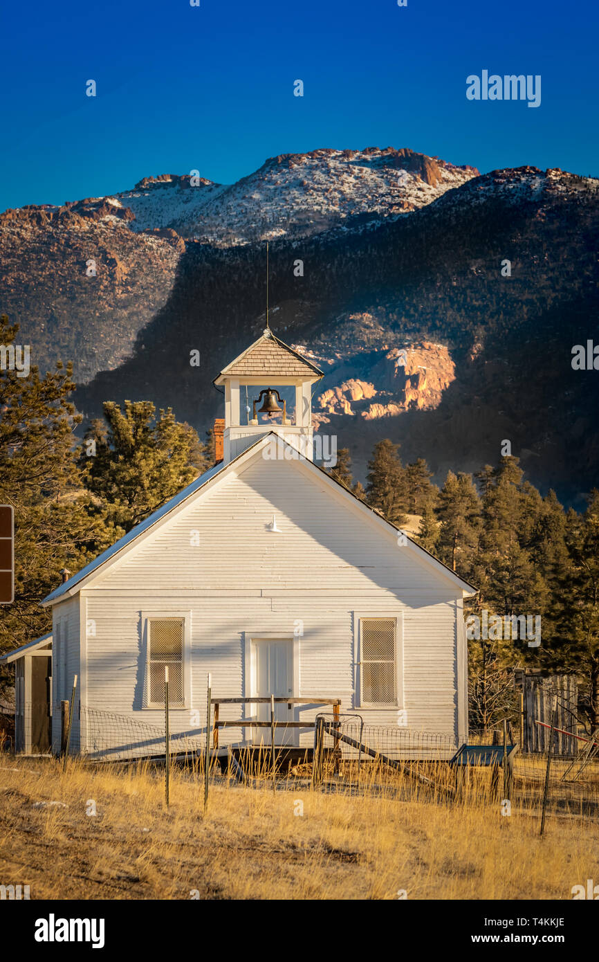 One Room Log Cabin Schoolhouse Stock Photos One Room Log Cabin