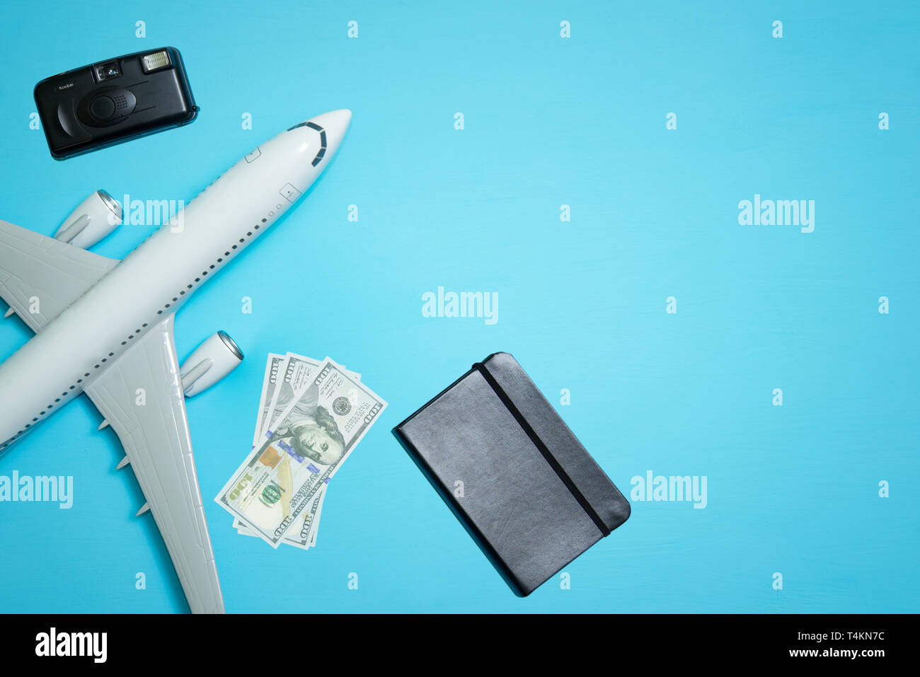 things for travel and airplane  Stock Photo