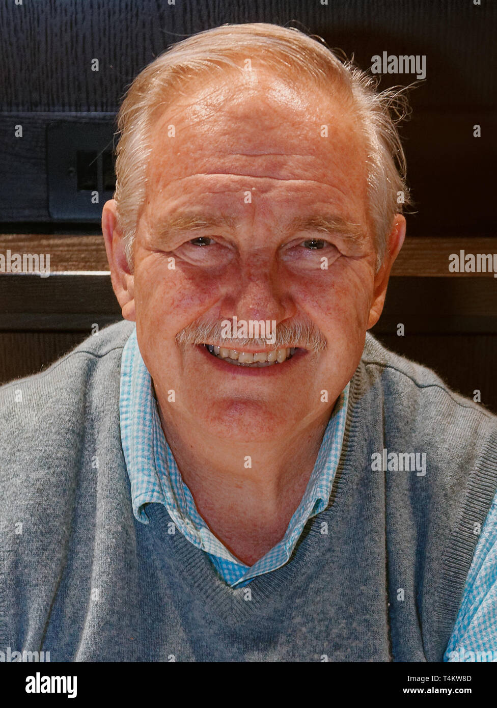 London, United Kingdom - 26 February 2019 DrugScience founder chair, Professor David Nutt, at the screening of film, Magic Medicine at the Regent Street Cinema, Marylebone, London, England, UK. The film follows volunteers receiving experimental treatment with psilocybin, the active ingredient in magic mushrooms, to see if it can help treat long-term depression. DrugScience is a charity researching the medical uses of psychoactive drugs. The film was followed by a Q&A with Professor David Nutt founding chair of DrugScience and Head of the Neuropsychopharmacology Unit in the Centre for Academic  Stock Photo