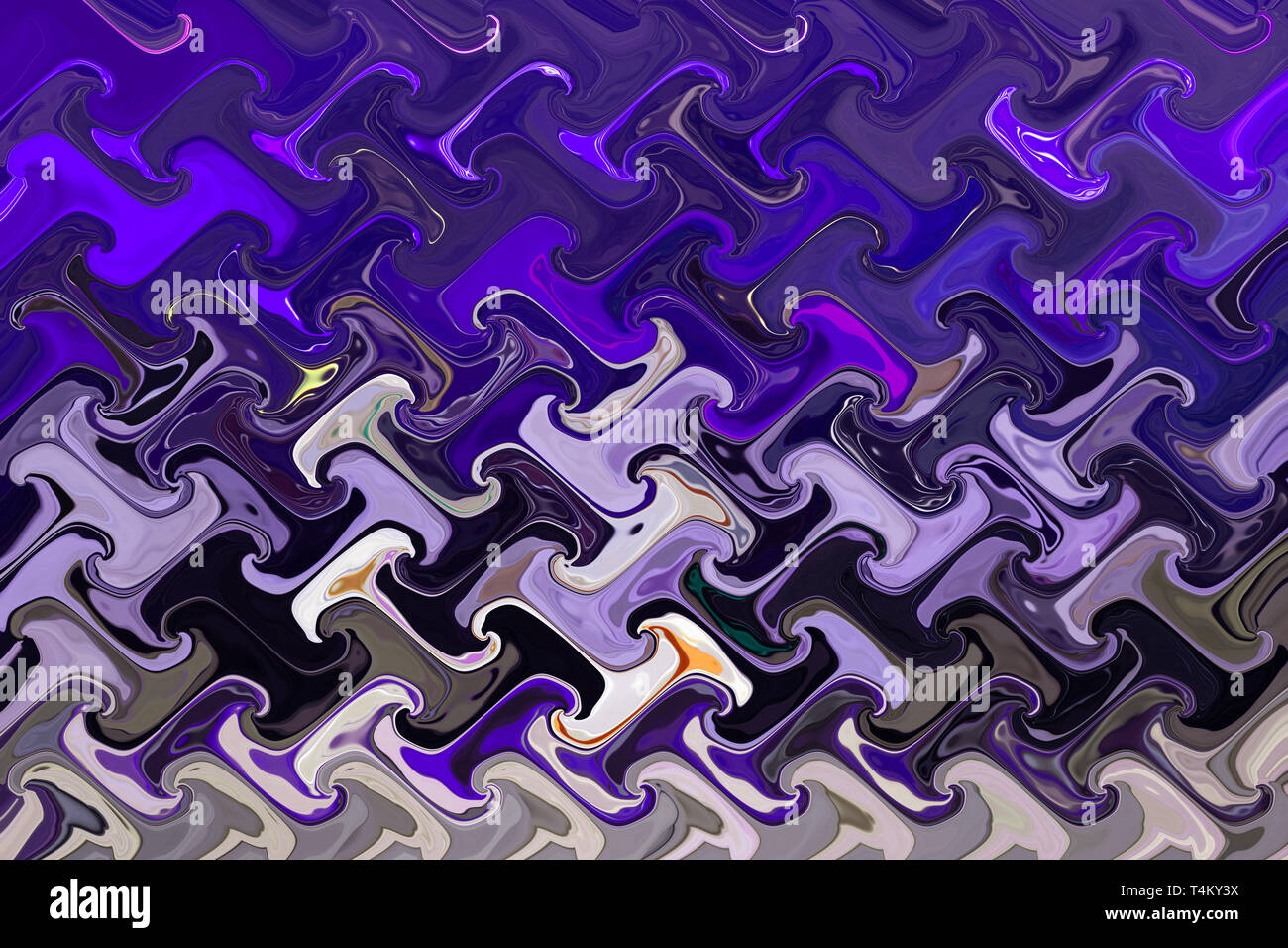 Abstract light neon soft glass background texture in pastel colorful gradient Stock Photo