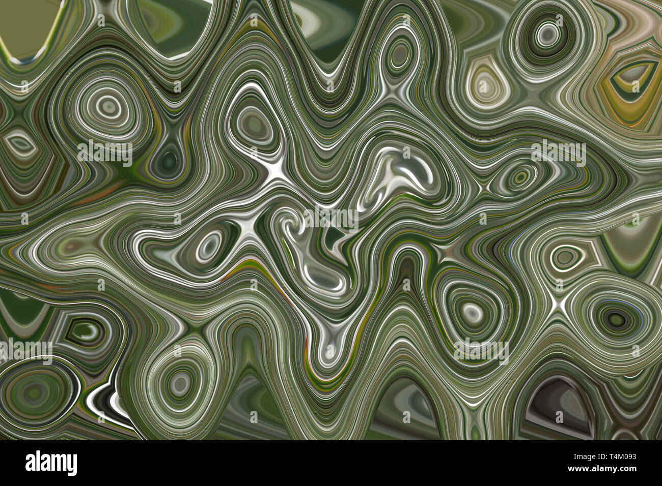 Green blue oil water bubbles hi-res stock photography and images - Alamy