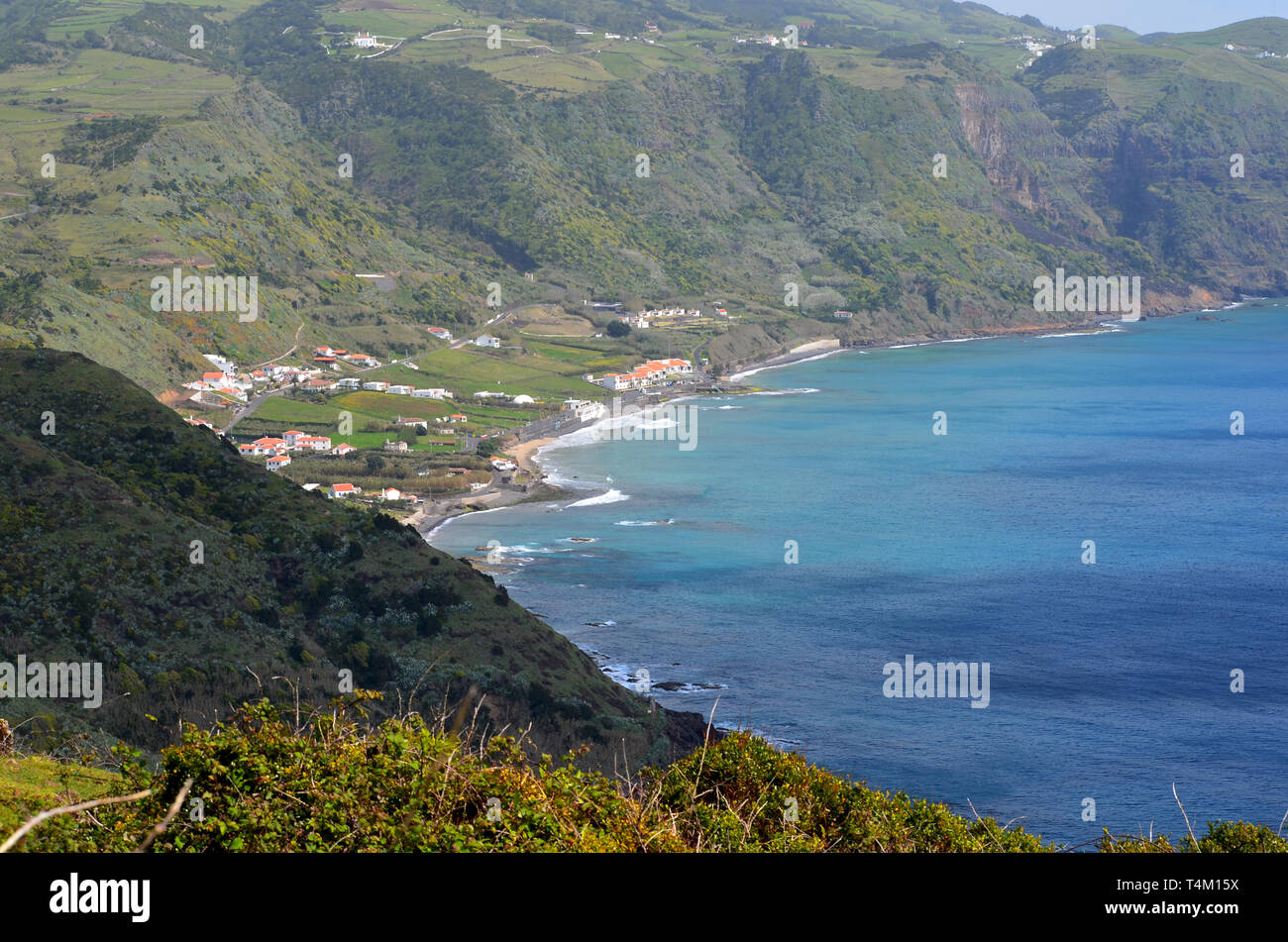 Praia Formosa Bay in Santa Maria island, Azores Stock Photo Alamy
