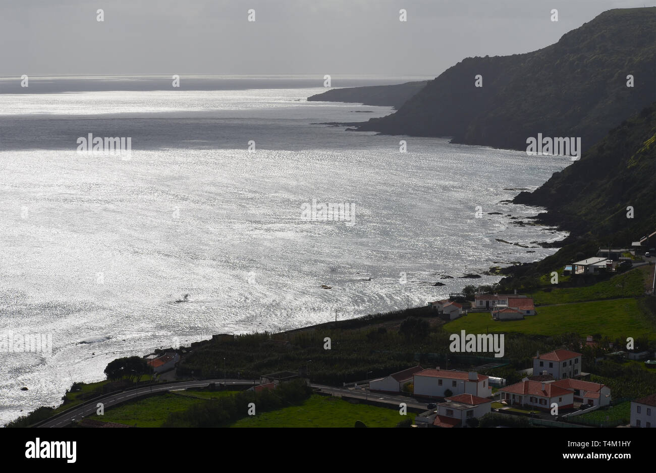 Praia Formosa Bay in Santa Maria island, Azores Stock Photo Alamy