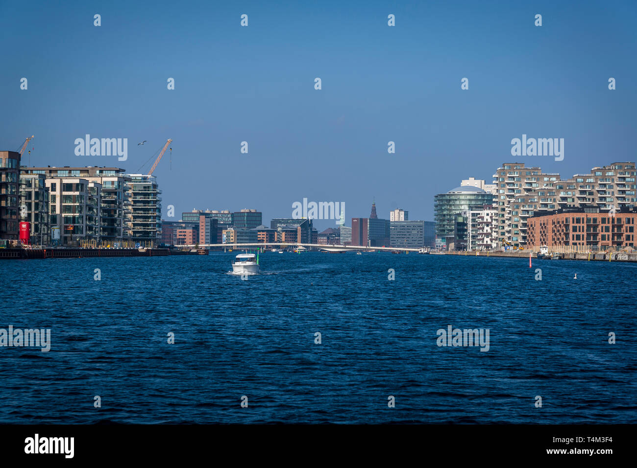 Copenhagen harbour, Copenhagen, Denmark Stock Photo Alamy