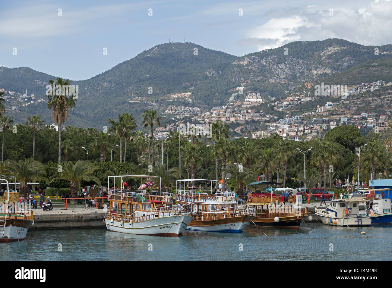 harbour, Alanya, Province Antalya, Turkey Stock Photo Alamy